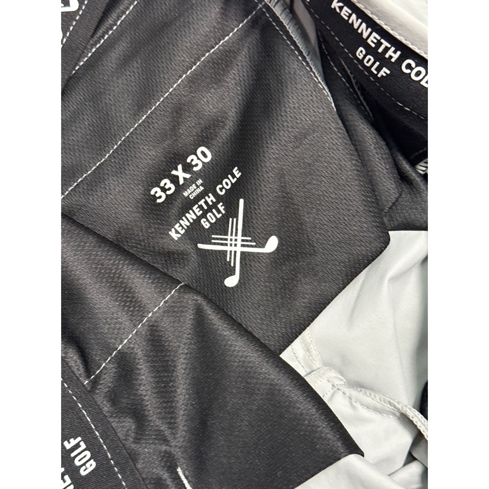 Kenneth Cole Golf Pants Mens 33x30 Performance Dark Stone Grey NWT K09E49DA81 - Picture 3 of 10